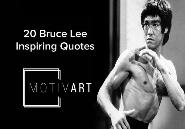 Bruce Lee Inspirational Quotes, Motivational Quotes on motiv-art.com