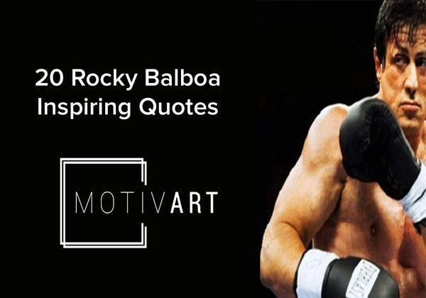 Rocky Balboa Inspirational Quotes, Motivational Quotes on motiv-art.com