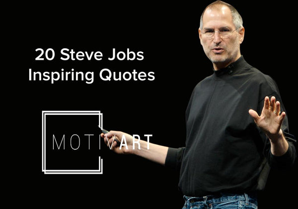 steve jobs Inspirational Quotes, Motivational Quotes on motiv-art.com