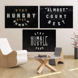 Motivational Canvas For Office and coworking with Quotes - Wall Art Canvas Motivational Quotes – by www.Motiv-art.com