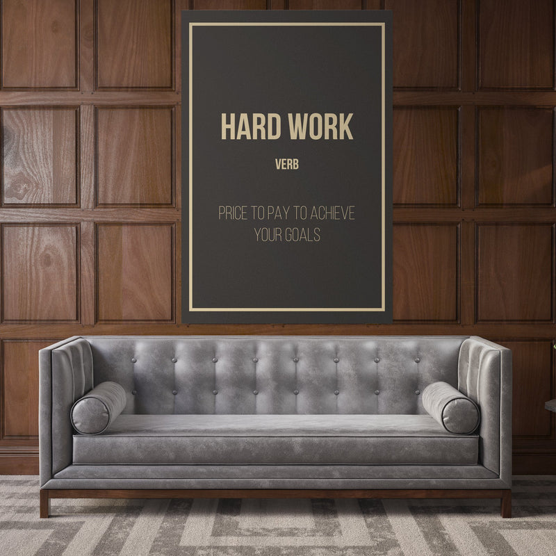 Hard work- definition