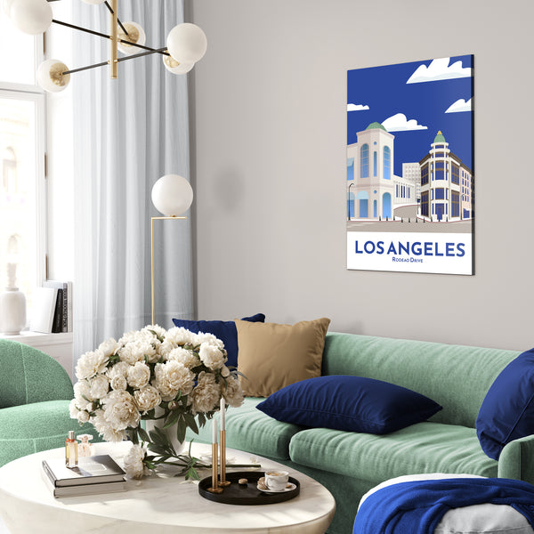 Rodeo Drive - Los Angeles Illustration