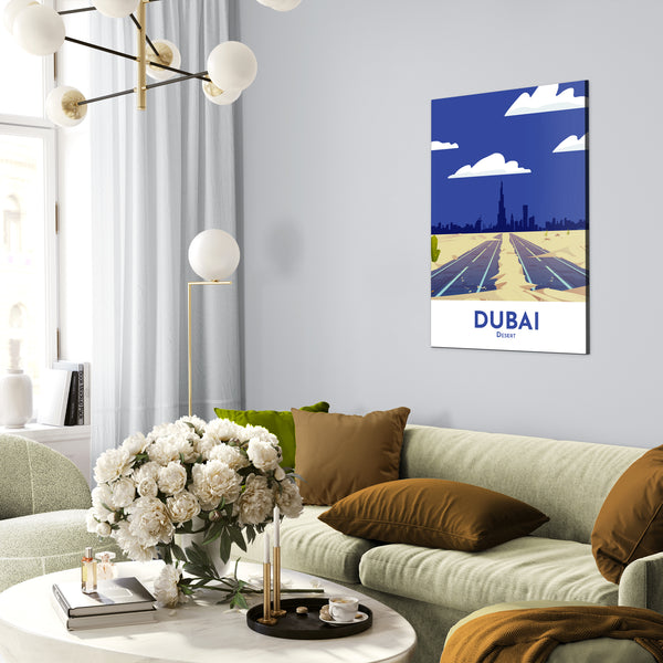 Desert - Dubai Illustration
