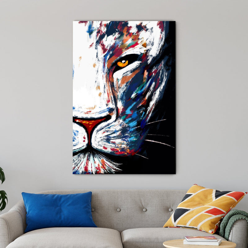 Tiger Oil Painting