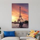 Lion Eiffel Tower