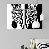 Black And White Zebra - (DUO)