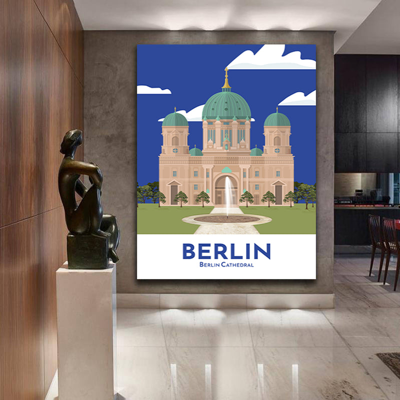 Cathedral - Berlin Illustration