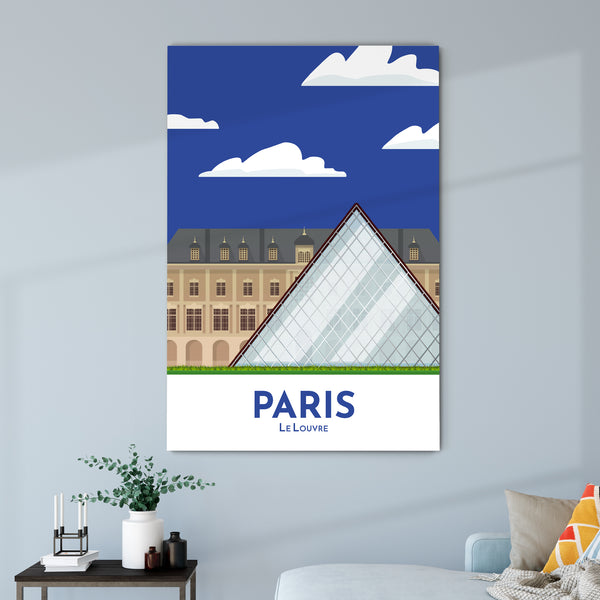 Le Louvre - Paris Illustration