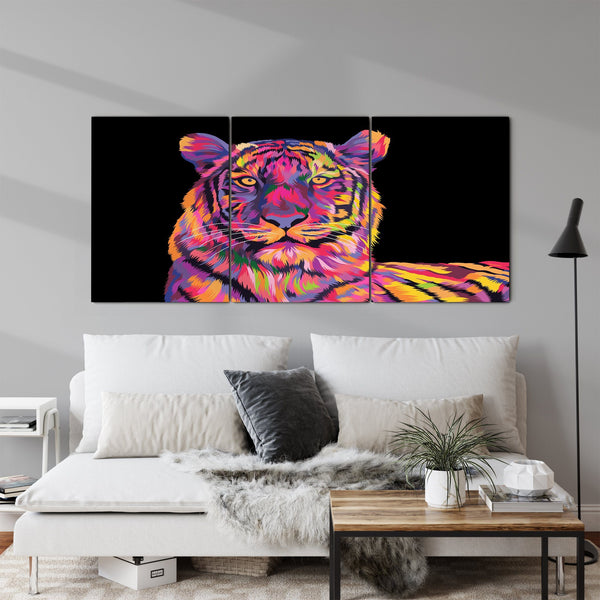 Tiger pop art