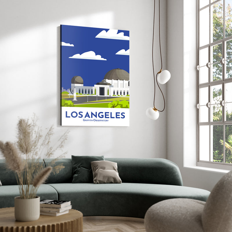 Griffith Observatory - Los Angeles Illustration-01