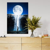 Waterfall Moon