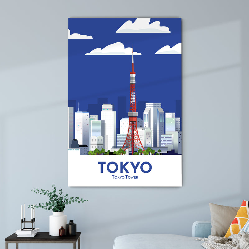 Tokyo Tower - Tokyo Illustration