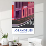 Hollywood Walk - Los Angeles Illustration