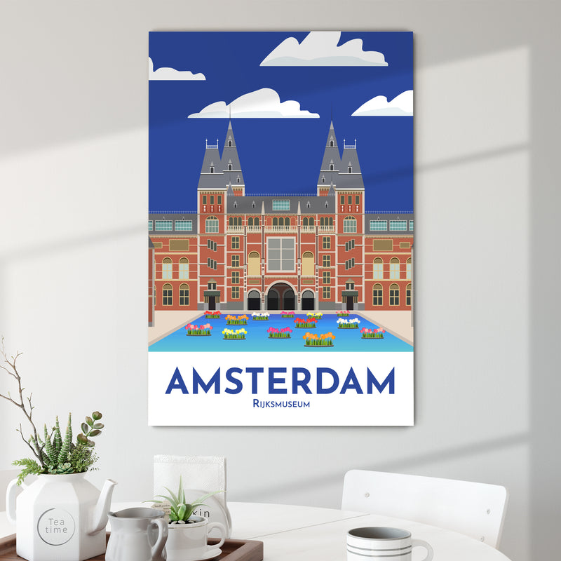 Rijksmuseum - Amsterdam Illustration