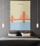 San Francisco - City Print & City Canvas